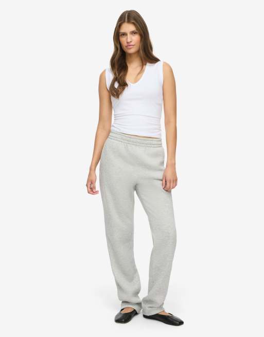 Noisy May pantalones de chándal en gris claro jaspeado, 3 de 7