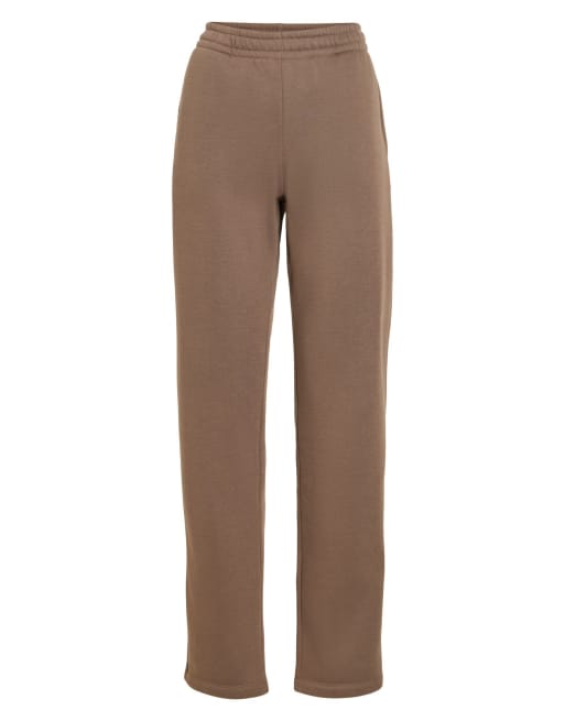 Noisy May pantalones de chándal en marrón chocolate, 6 de 7