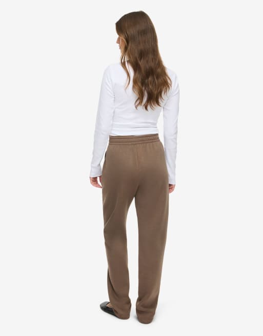 Noisy May pantaloni sportivi marrone cioccolato, 2 di 7