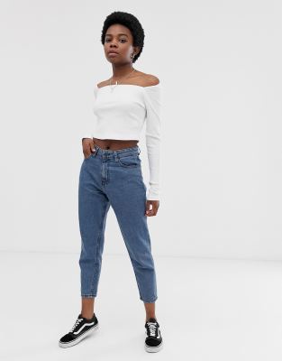 noisy may petite mom jeans