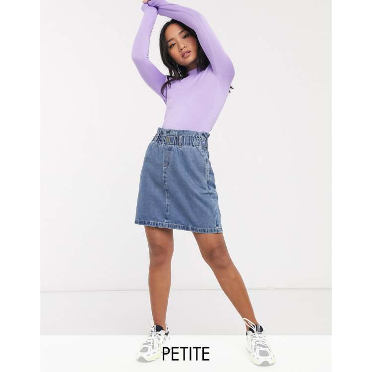 Paperbag skirt petite best sale