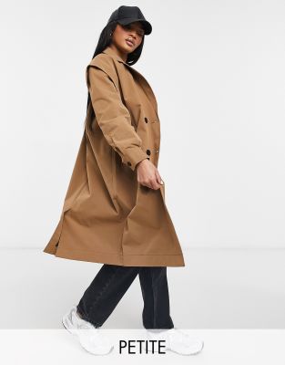 Camel trench coat on sale petite