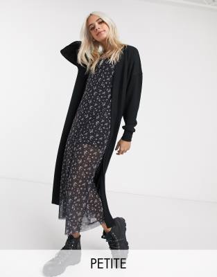 petite maxi cardigan