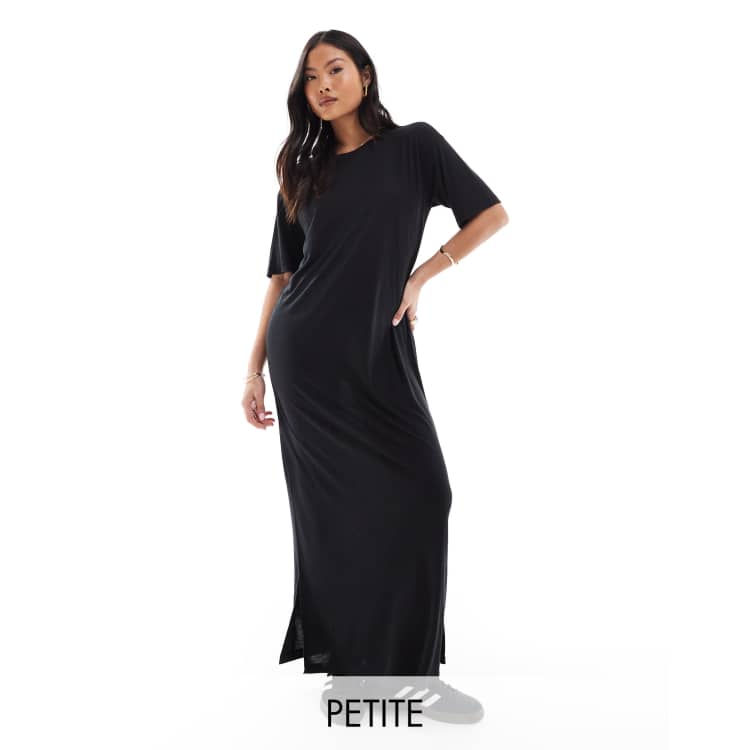 Petite maxi shirt dress on sale