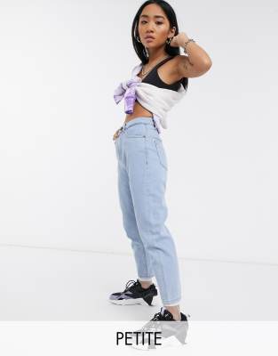 asos petite mom jeans