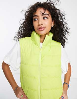 petite padded gilet