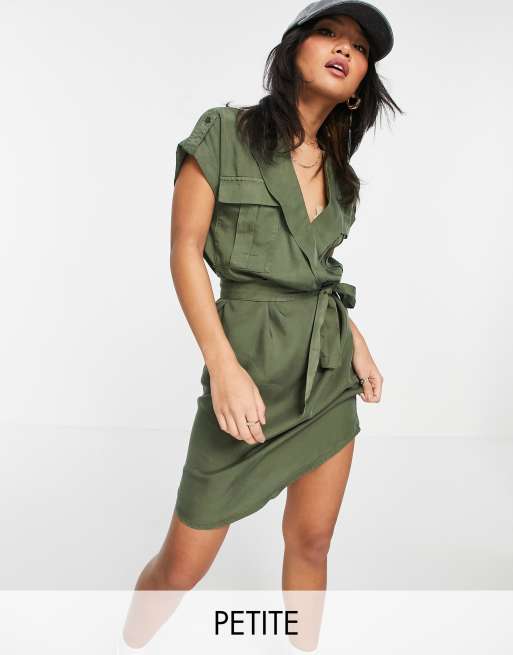 Robe kaki chemise new arrivals