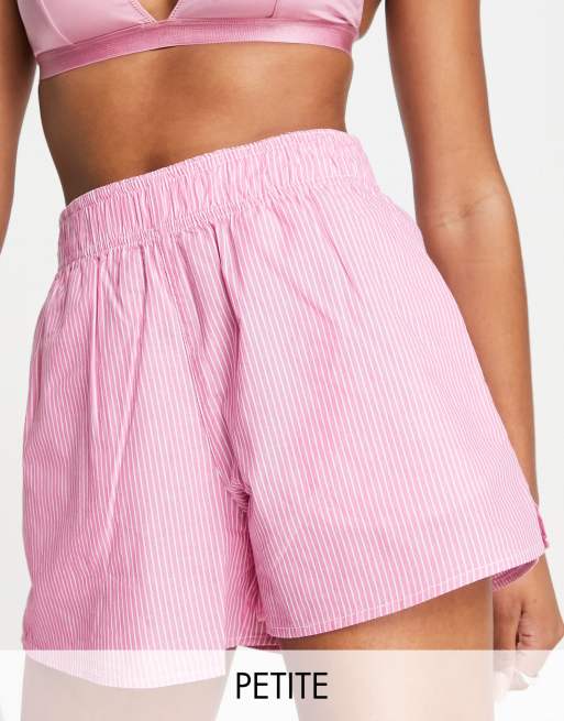 Pink hot sale stripe shorts