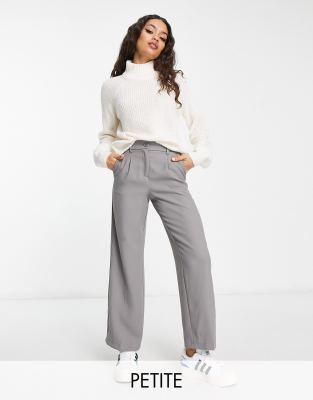 Edikted low rise wide leg parachute pants in navy