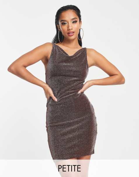 Noisy May Abito Corto Donna Con Colletto Kent - In Poliestere, Vestibilità Comoda, Stile Casual Chic, Nero