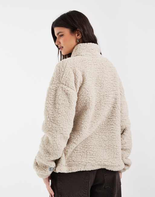 Noisy May - Pile color pietra con zip, 4 di 4