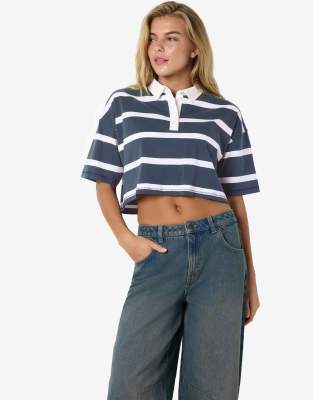 Noisy May - Polohemd in Chinablau