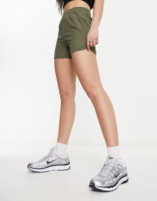 Noisy May Poplin Boxer Shorts In Olive-green