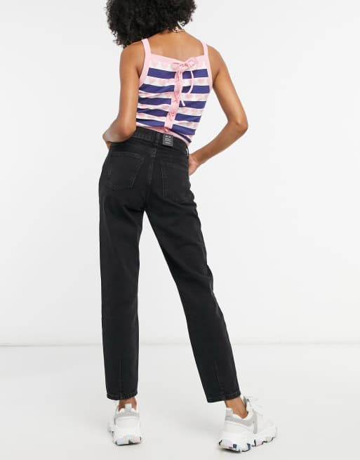 Asos noisy best sale may mom jeans