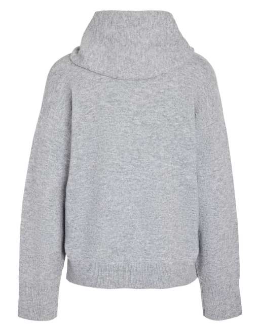 Noisy May pull en maille gris moyen chiné, 7 de 7