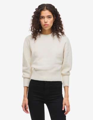 Noisy May - Pullover in Eggnog-Neutral