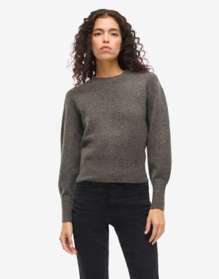 Noisy May - Pullover in Morchelbraun-Brown