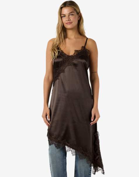 Noisy May - Robe nuisette - Marron chocolat - view 1