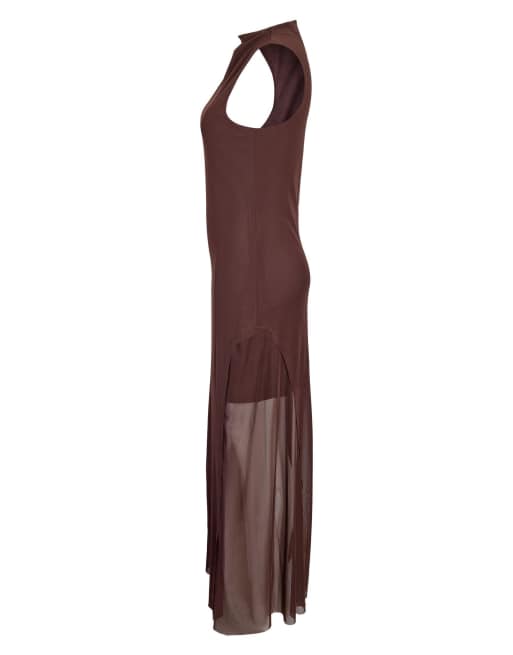 Noisy May robe sans manches couleur coffee bean, 6 de 7