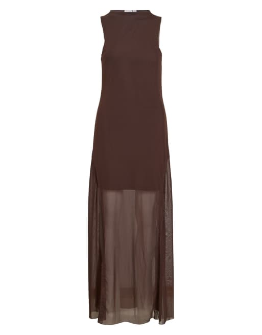 Noisy May robe sans manches couleur coffee bean, 7 de 7