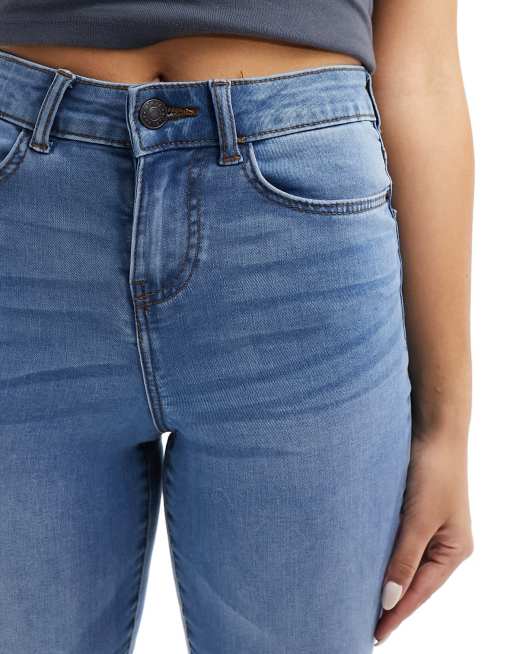 Noisy May - Sallie - Jeans a zampa a vita alta azzurri, 5 di 5