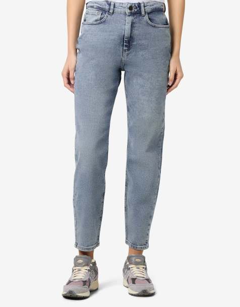 Noisy May – Schmal geschnittene Jeans aus hellblauem Denim - view 1