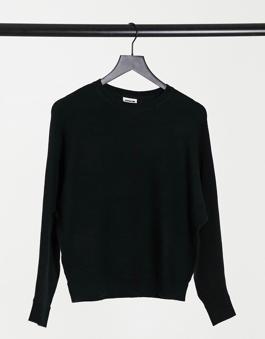 Noisy May Ship knitted sweater in black