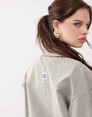 Noisy May Shirt In Gray