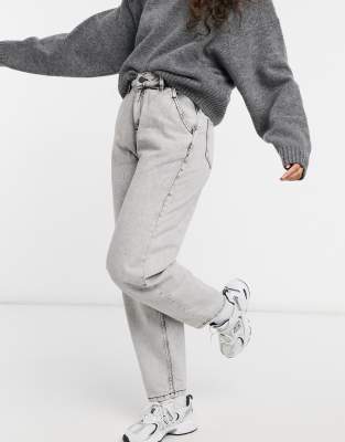 grey slouchy jeans