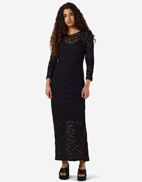 Noisy May Spitzenkleid in Schwarz - view 1