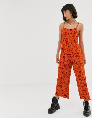 red spot jumpsuit
