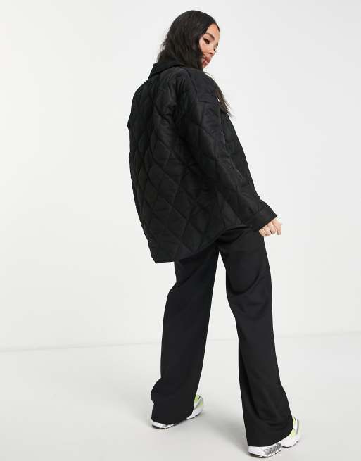 Noisy May – Steppjacke in Schwarz, 2 von 4