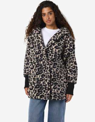 Noisy May - Strickmantel in Eggnog-Neutral