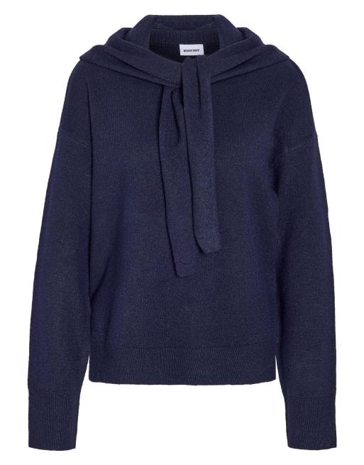Noisy May Strickpullover in Marineblau, 6 von 7