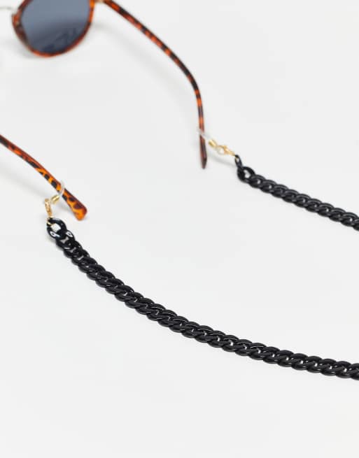 Noisy May sunglasses chain in black