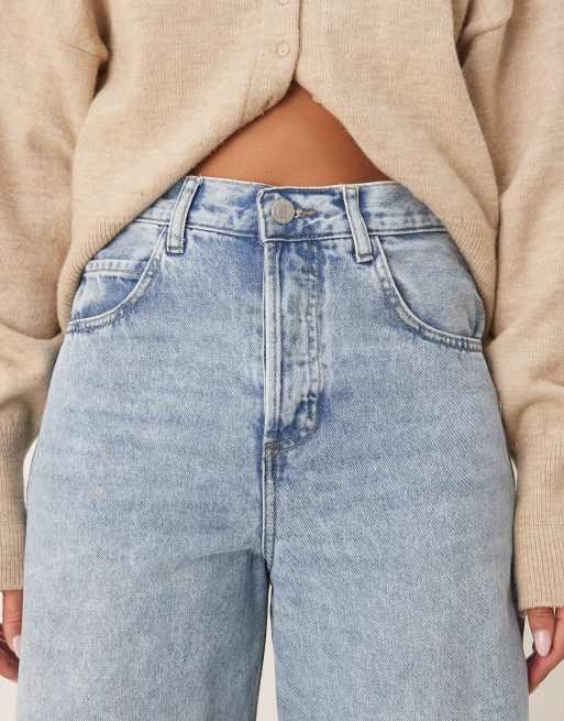 Noisy May – Susanna – Jasnoniebieskie jeansy barrel, 4 z 5