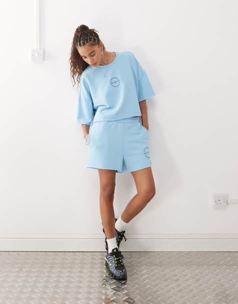 Noisy May sweat set in light blue - view 1