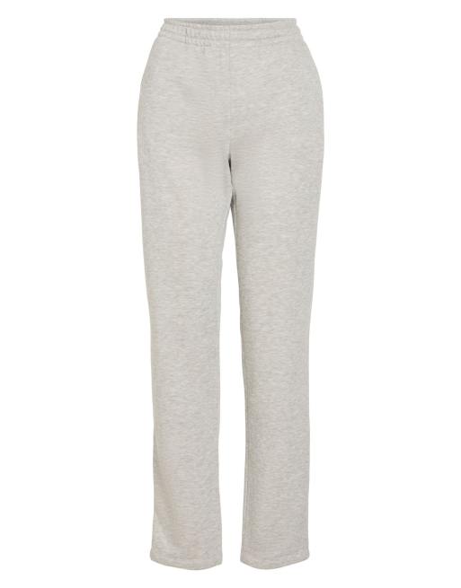 Noisy May sweatpants in lichtgrijs gemêleerd, 6 van 7