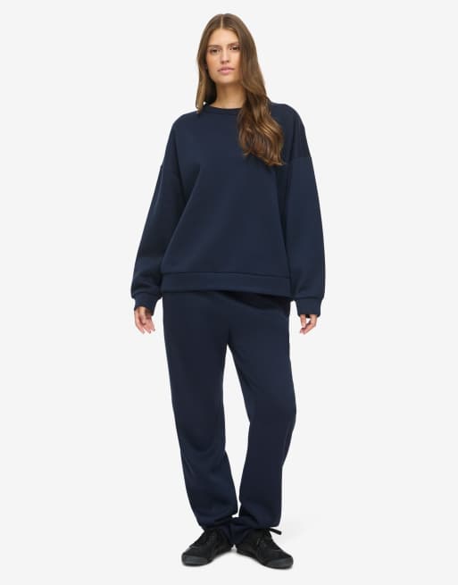 Noisy May - Sweatshirt in marineblauw, 3 van 7