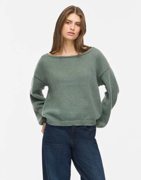 Noisy May sweter z motywem wieńca laurowego - view 1
