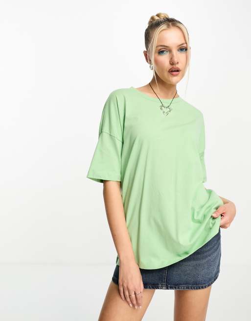 Noisy May – T-Shirt in Hellgrün