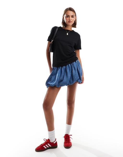 Noisy May - T-shirt met korte mouwen in zwart, 2 van 4