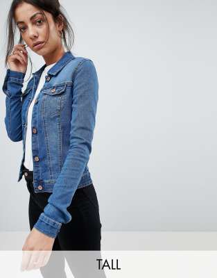 tall denim jacket