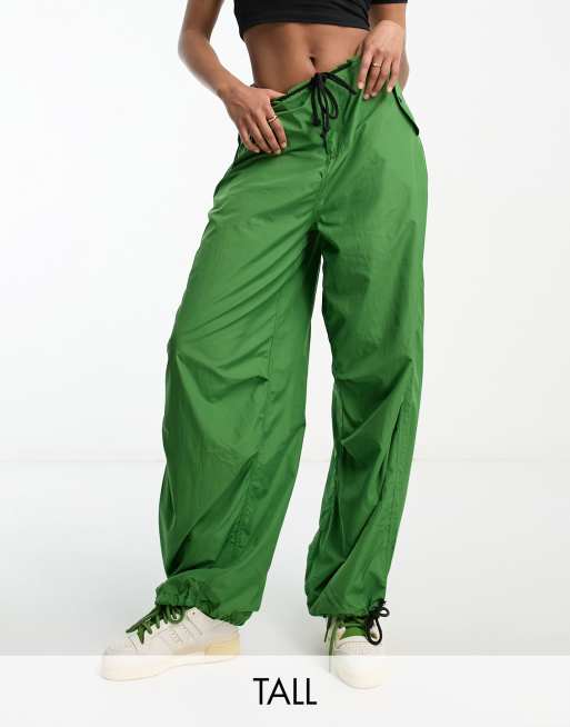 Noisy May : Low Waist Parachute Pants - WLKN