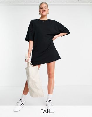 Noisy May Tall mini t-shirt dress in black - ASOS Price Checker