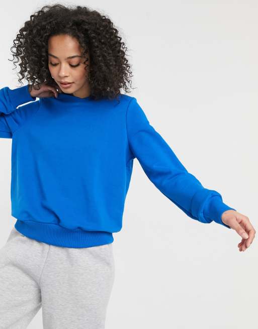 Noisy May Tall sweat in bright blue, 4 of 4
