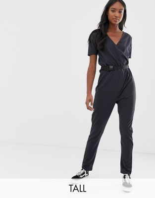 asos tall black jumpsuit