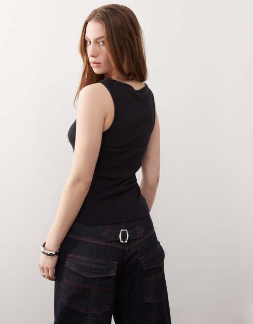 Noisy May - Tanktop in zwart, 3 van 4