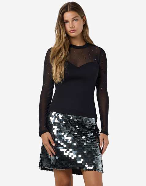 Noisy May Top in black - view 1