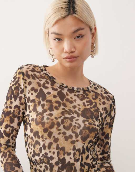 Noisy May - Top in rete leopardato, 2 di 4
